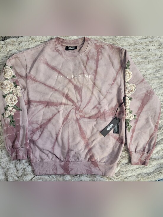 Civil Regime Other - Civil Regime Embroidered Rose Hoodie Size Large NWT